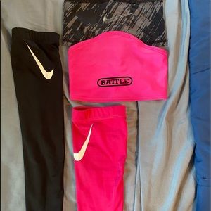 Nike sleeves and headbands